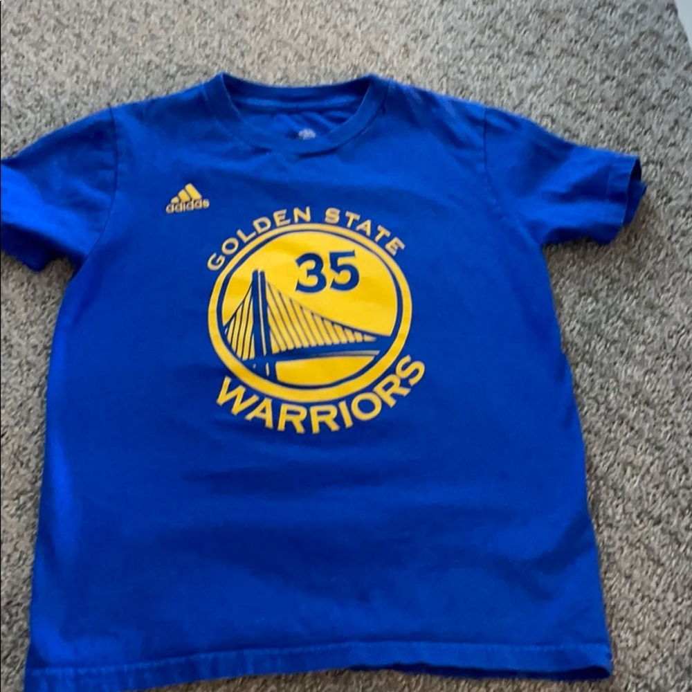 Adidas Golden State Warriors Youth small shirt